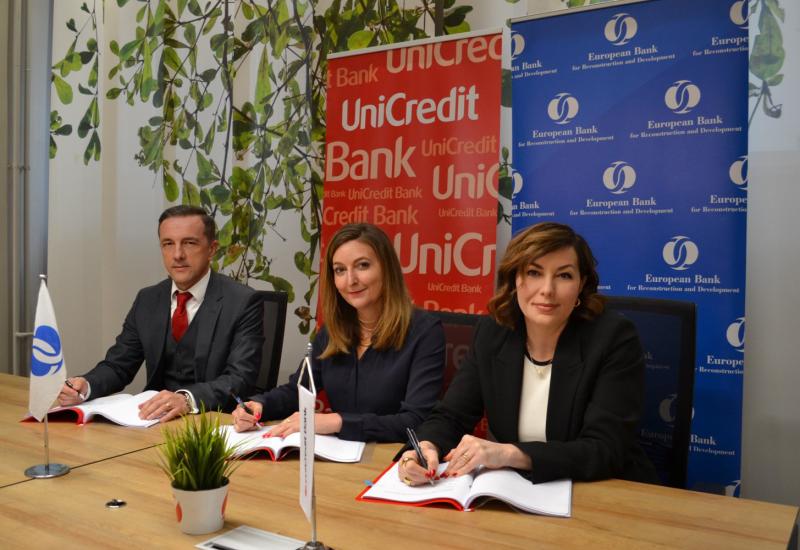EBRD i donatori osigurali sredstva UniCredit Bank za zeleno kreditiranje u Bosni i Hercegovini